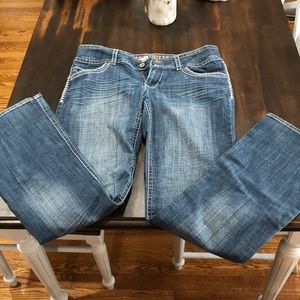 Woman boot cut jeans